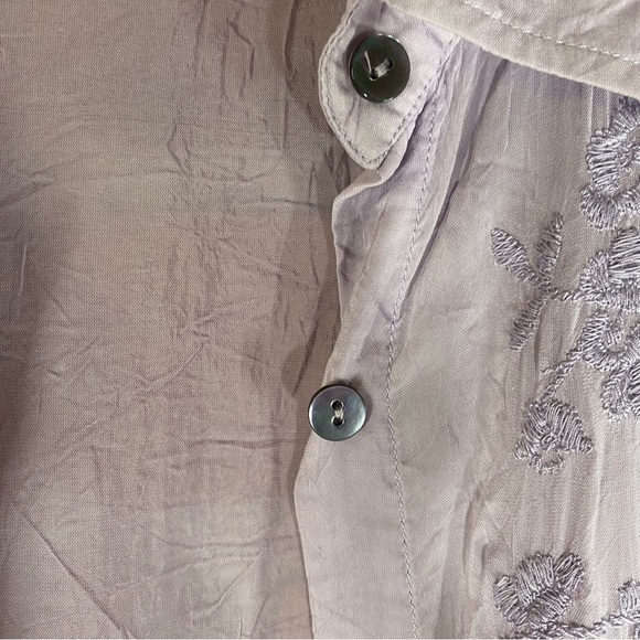 J.JILL Light Purple Embroidered Blouse Size Medium
100 Rayon - Picture 6 of 9